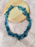 Evara Necklace by KINAHH with hydro stones and an American diamond anti-tarnish lock.