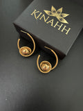Nivara Hoops by KINAHH with anti-tarnish stainless steel hoops.